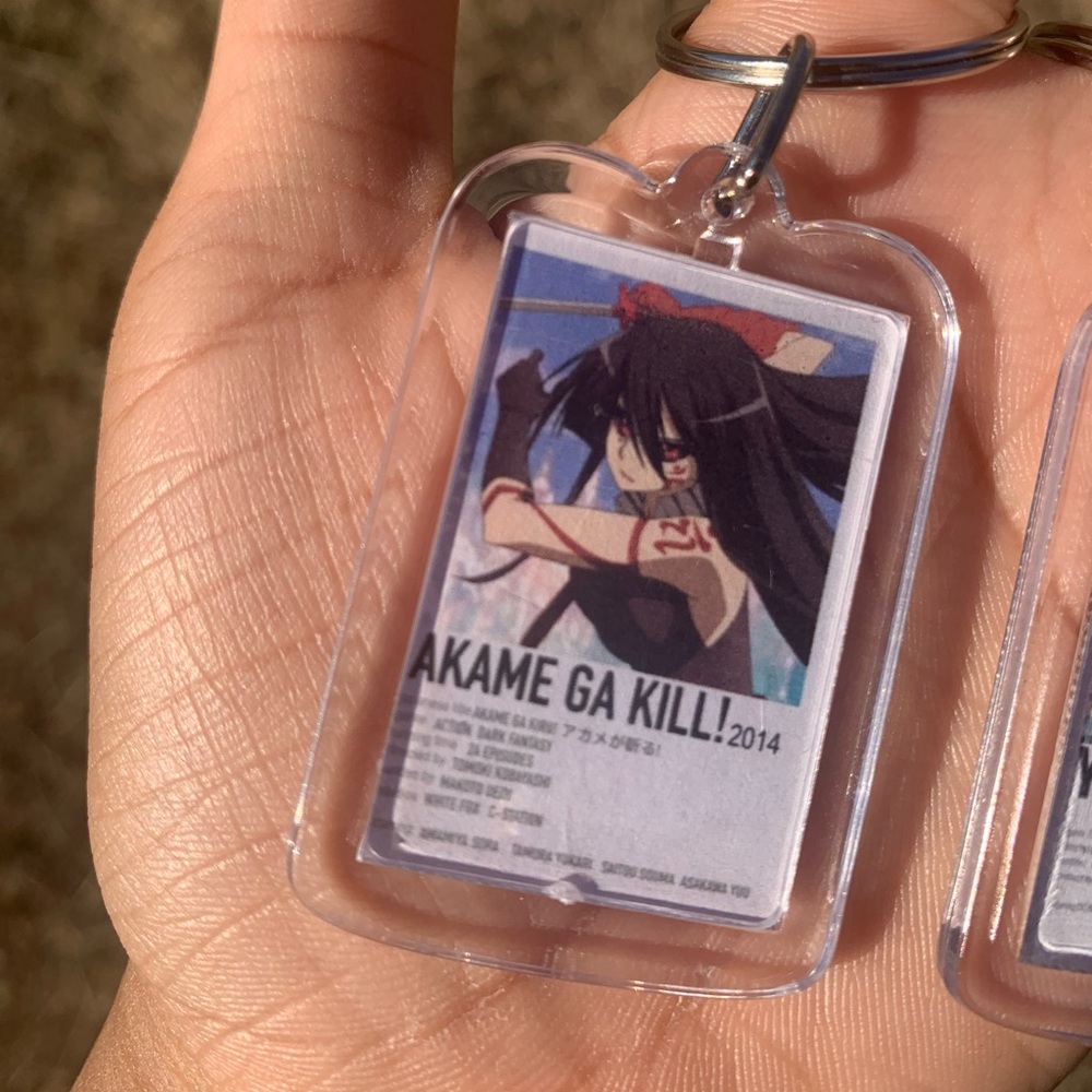 Akame Ga Kill! Anime Keychain